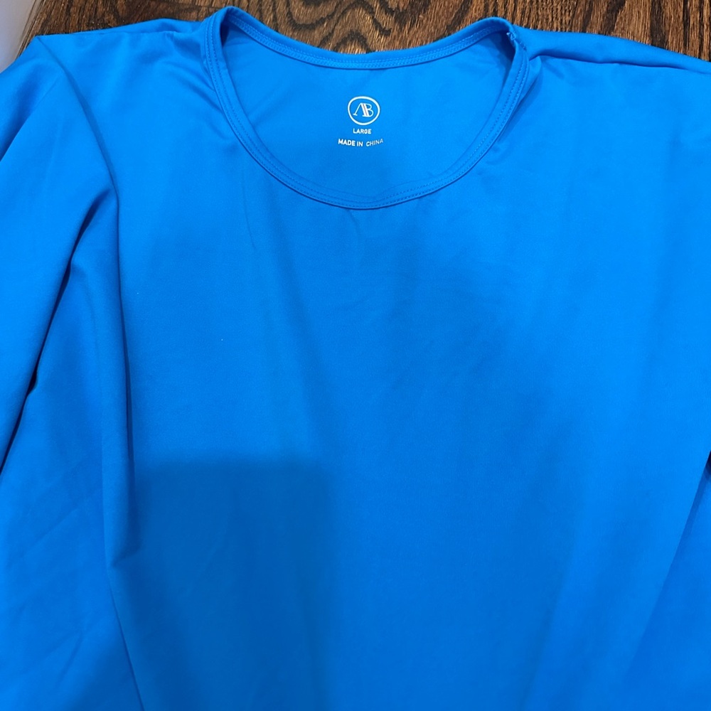 Addison Bay Blue Sport Shirt L